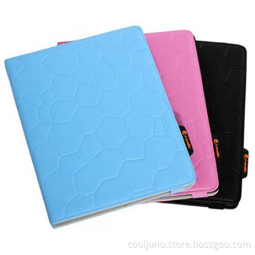 Apple New iPad 3 Leather Water Cube Smart Cover Case  Stand Retail Package - Black,Blue  Pink Apple New iPad 3 Leather Water Cube Smart Cover Case  Stand Retai